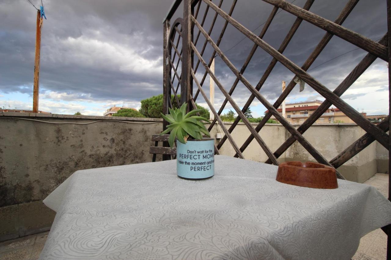 Apartmán Sunny Rome Attico Con Jacuzzi, Terrazzo E Fibra Exteriér fotografie